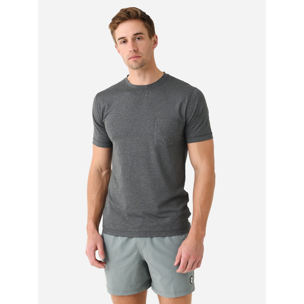 VUORI Tradewind Performance Tee GRAY Short Sleeve DRI-FIT Active T-Shirt MENS XL - Picture 1 of 10
